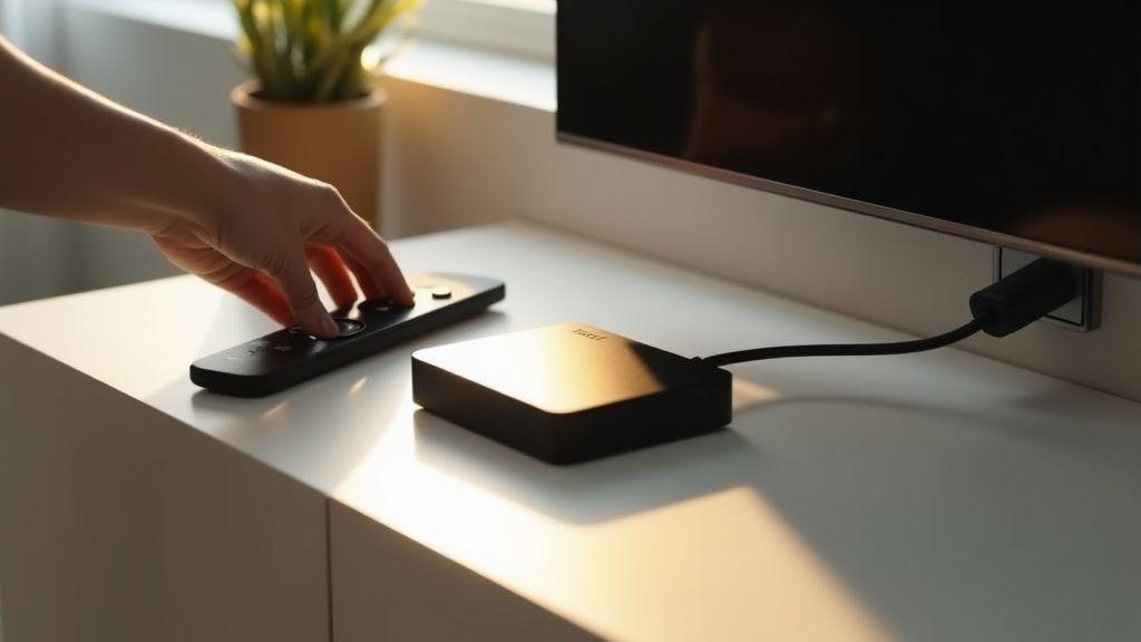 Instalação fácil plug and play e compatibilidade com sua TV instalação fácil plug and play TV Box